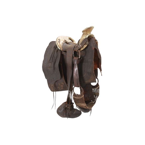 Roy Rogers Silver Mount Mexican Saddle, 19th C