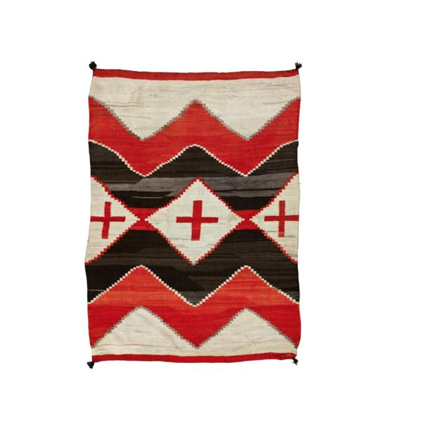 Navajo Transitional Spider Woman Crosses Blanket