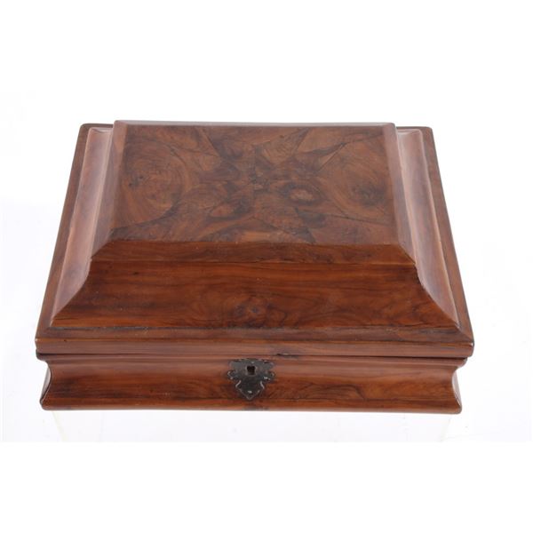 Louis XVII Era Rosewood Veneer Wig Box Late 18th C