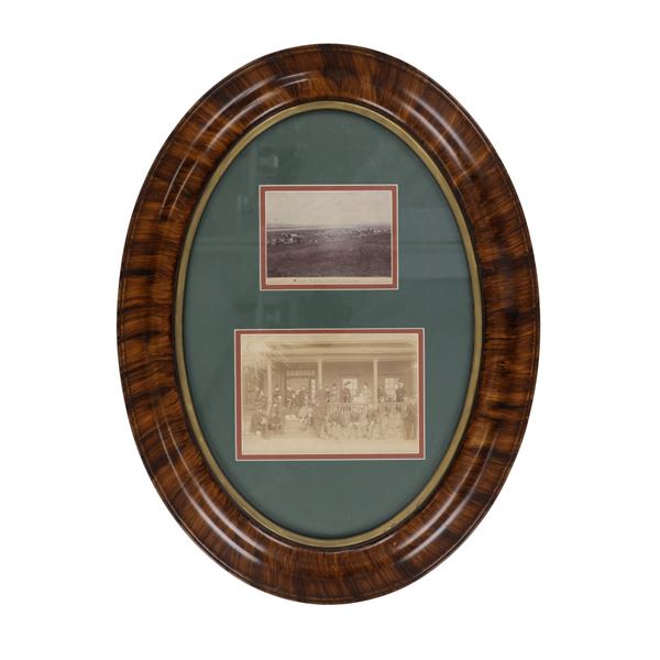 1886 David Francis Barry Fort Yates & Lt. Col. William Findlay Drum with Officers Photos