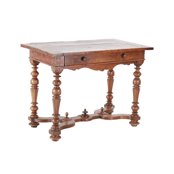 18th Century French Louis XV Hand-Carved Wood Desk