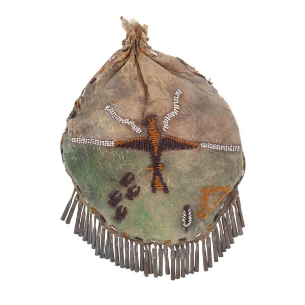 Ca. 1890 Sioux Ghost Dance Beaded Medicine Bag