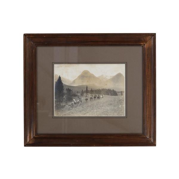 Roland W. Reed (1864-1934) Blackfoot in Glacier