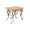 Image 1 : 19th C French Black Forest Antler & Burl End Table