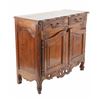 Image 2 : 19th Century Louis XV Carved Walnut Buffet