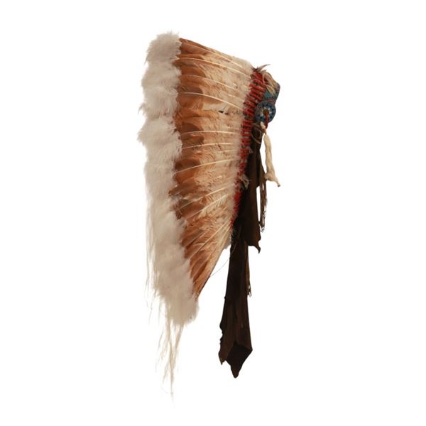 Lakota Sioux John Young Buck Feather Headdress
