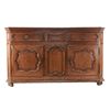 Image 4 : Rare 18th Century Louis XV Oak Buffet
