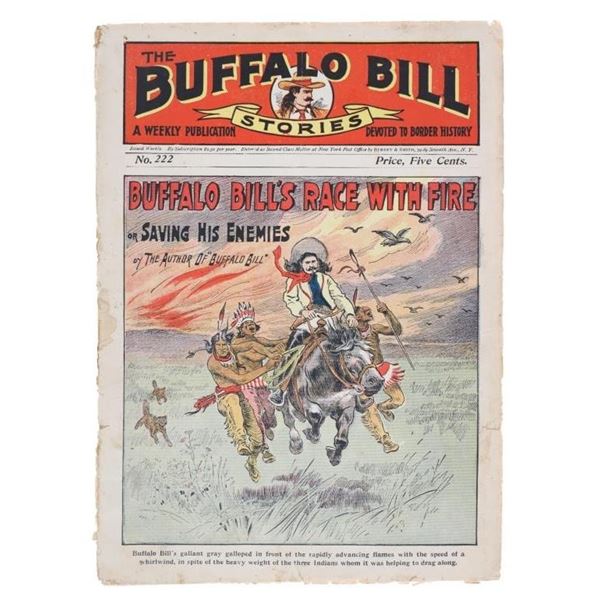 The Buffalo Bill Stories Dime Novel Cover Page