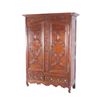 Image 1 : 18th Cen. Louis XV French Carved Walnut Armoire