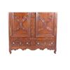 Image 5 : 18th Cen. Louis XV French Carved Walnut Armoire