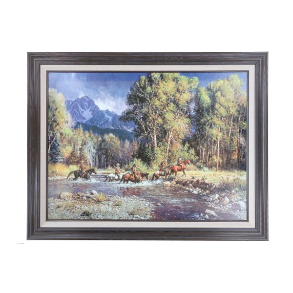 "Before The River Rises", Giclée by Martin Grelle