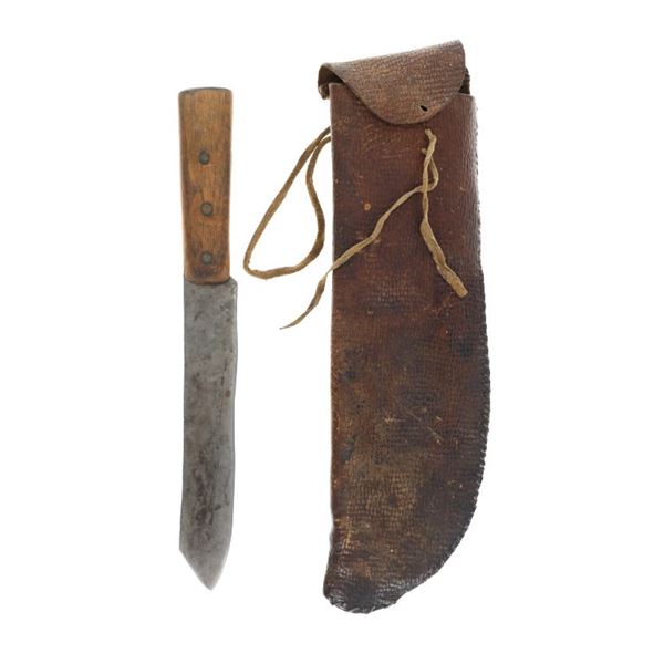19th-century Comanche Sheath & Knife