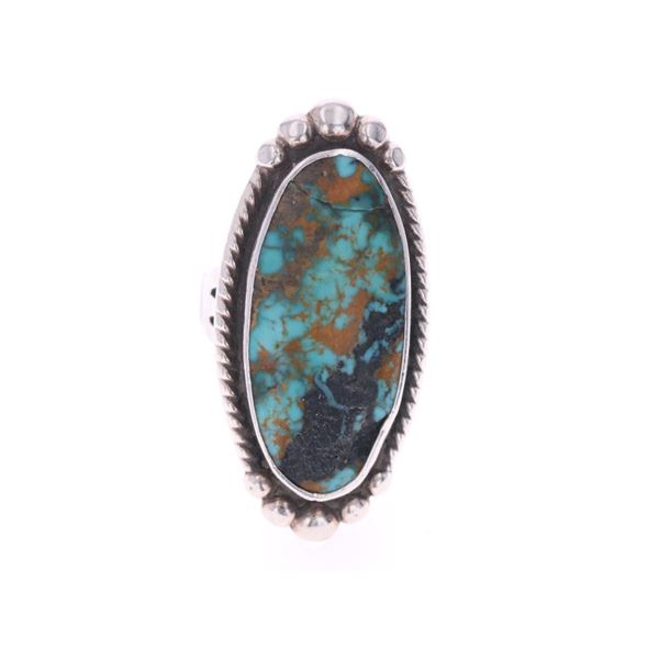 Vintage Navajo Sterling Royston Turquoise Ring