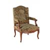 Image 1 : 18th C Louis XV Fauteuil Upholstered Arm Chair