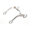 Image 3 : Western Feather Shank Medium Port Bridle Bit