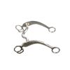 Image 6 : Western Feather Shank Medium Port Bridle Bit