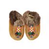 Image 1 : Ca. 20th C. Ojibwe Moose Hide Beaded Mocassins