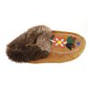 Image 4 : Ca. 20th C. Ojibwe Moose Hide Beaded Mocassins