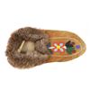 Image 7 : Ca. 20th C. Ojibwe Moose Hide Beaded Mocassins