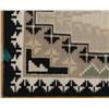 Image 6 : Ca. 1960-70 Navajo Two Grey Hills Fine Rug Framed