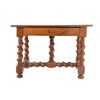 Image 5 : 17th Century Louis XIII Carved Walnut Side Table