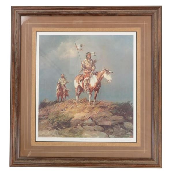 Original Olaf Wieghorst Signed Artist's Proof