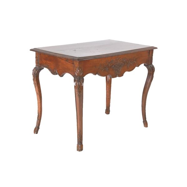 Late 18th Century Louis XV Writing Side Table