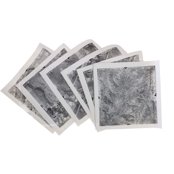 Rare Custer Battlefield B52 Aerial Photos