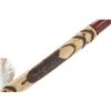 Image 7 : Signed Sioux Beaded & Carved Catlinite Pipe & Stem