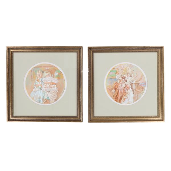 Original Signed Jessica Zemsky Watercolours (2)