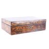 Image 7 : 19th-C. Burl Walnut Lady's Travel Vanity Box