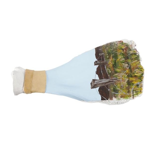 Montana Original Marinkovich Painted Moose Paddle