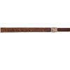Image 5 : 19th C. Cane Leather & Antler Tine Swagger Stick