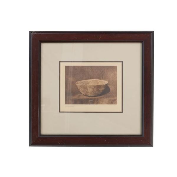 Ca. 1924 E.S. Curtis The Hunting Basket on Vellum