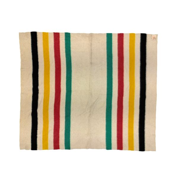 Vintage Golden Dawn Polar Star 100% Wool Blanket