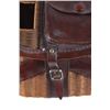 Image 7 : Split Willow & Leather Unmarked Fishing Creel