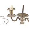 Image 5 : Antique French Empire Two Arm Bouillotte Lamp