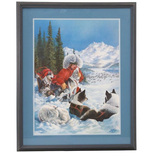 Donna Gates Limited Edition Framed Print 1993