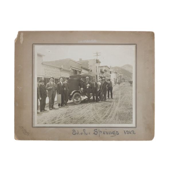 C. Marchington Original Photo Idaho Springs 1912