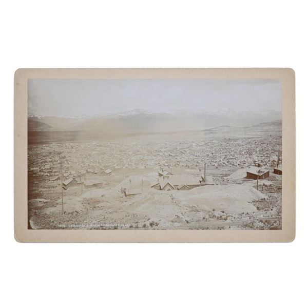 W.H. Jackson Photo of Leadville, Colorado 1880s