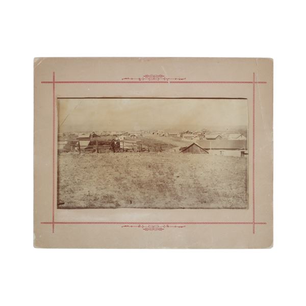 Ca. 1885 Edw. D. Glasgow Lander, Wyoming Photo