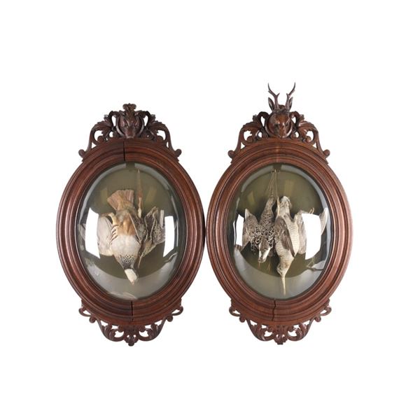 19th C. Black Forest La Maison Ledot Hanging Birds