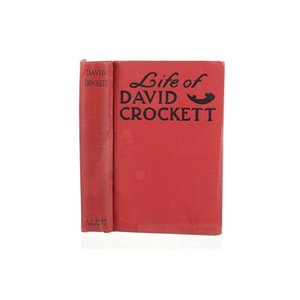 The Life of David Crockett Autobiography 1st Ed.