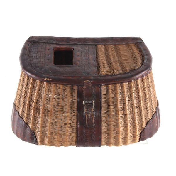 Joseph Schnell Leather & Willow Model 5 Creel