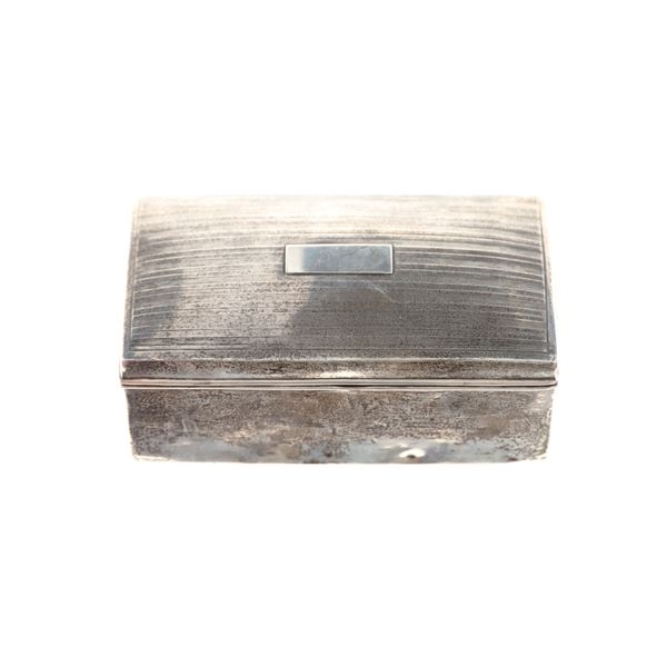 Victorian Era Walker & Hall Sterling Silver Box