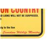 Image 4 : Mountain Lion Warning Sign from Canada
