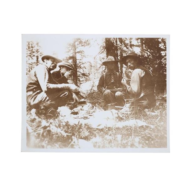 Teddy Roosevelt Lion Hunt Photo 1903