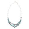 Image 1 : Sterling, Kingman Turquoise & Quartz Necklace