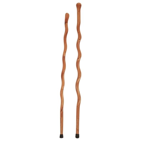 Robert L. Parker Carved Twist Wood Walking Canes