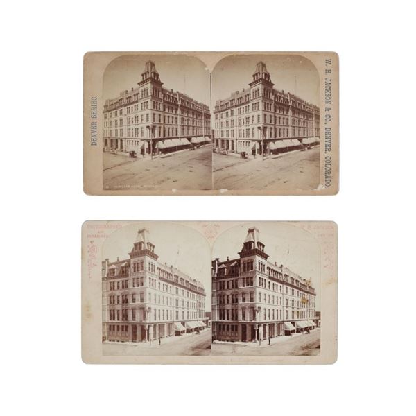 William H. Jackson Windsor Hotel Denver Photos (2)